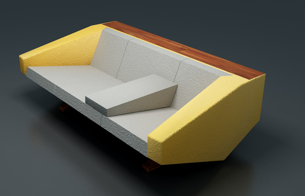 3d - sofa